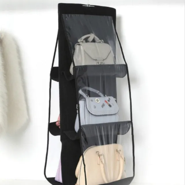Transparent Hanging Handbag Organizer