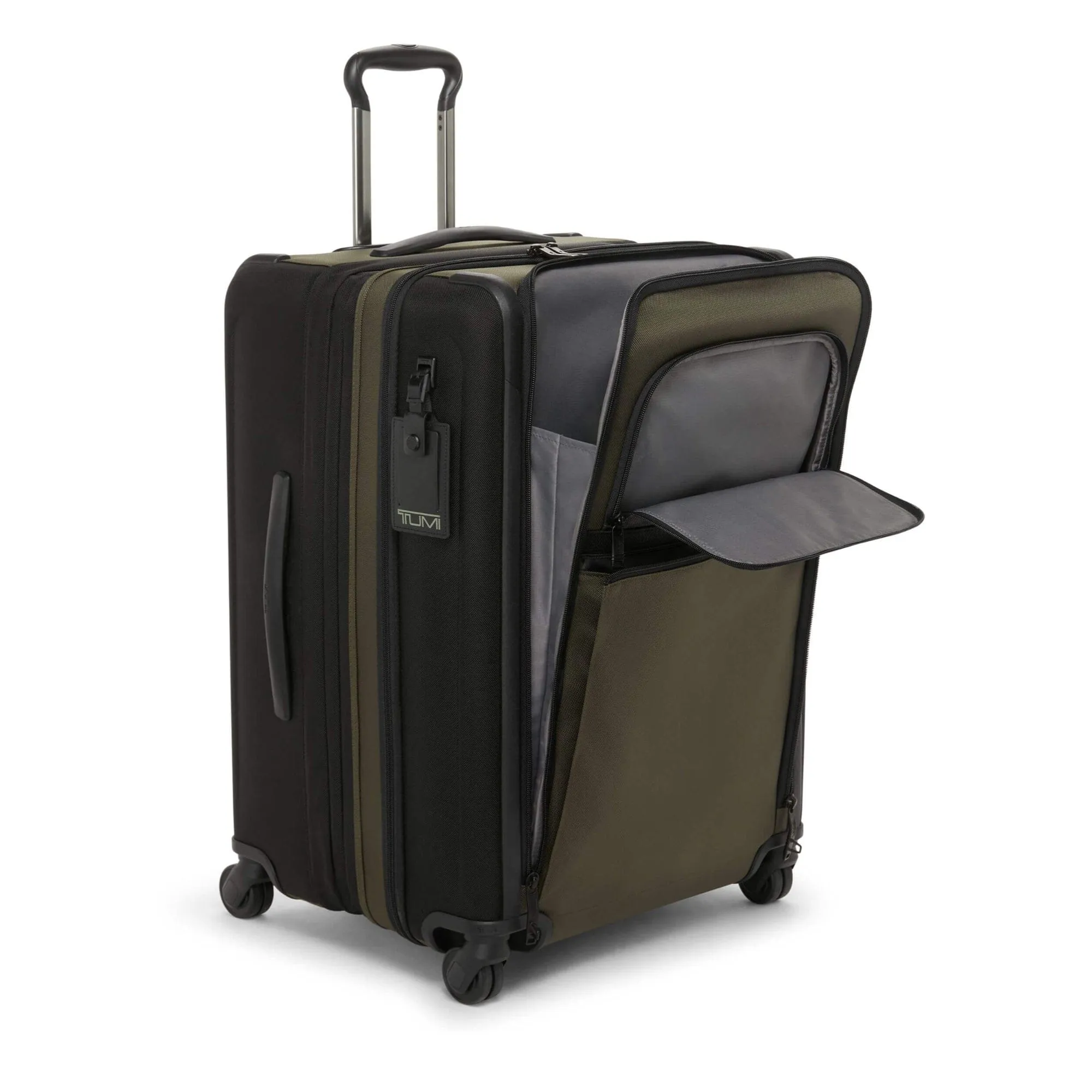 Tumi Alpha 3 Short Trip Checked Luggage M 66cm in Olive